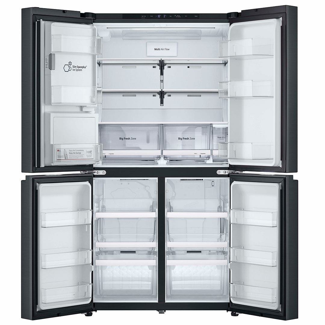 LG SIDE BY SIDE 4PT 1792x914x733MT 645LT DA PRETO (E) GMF961EV5E