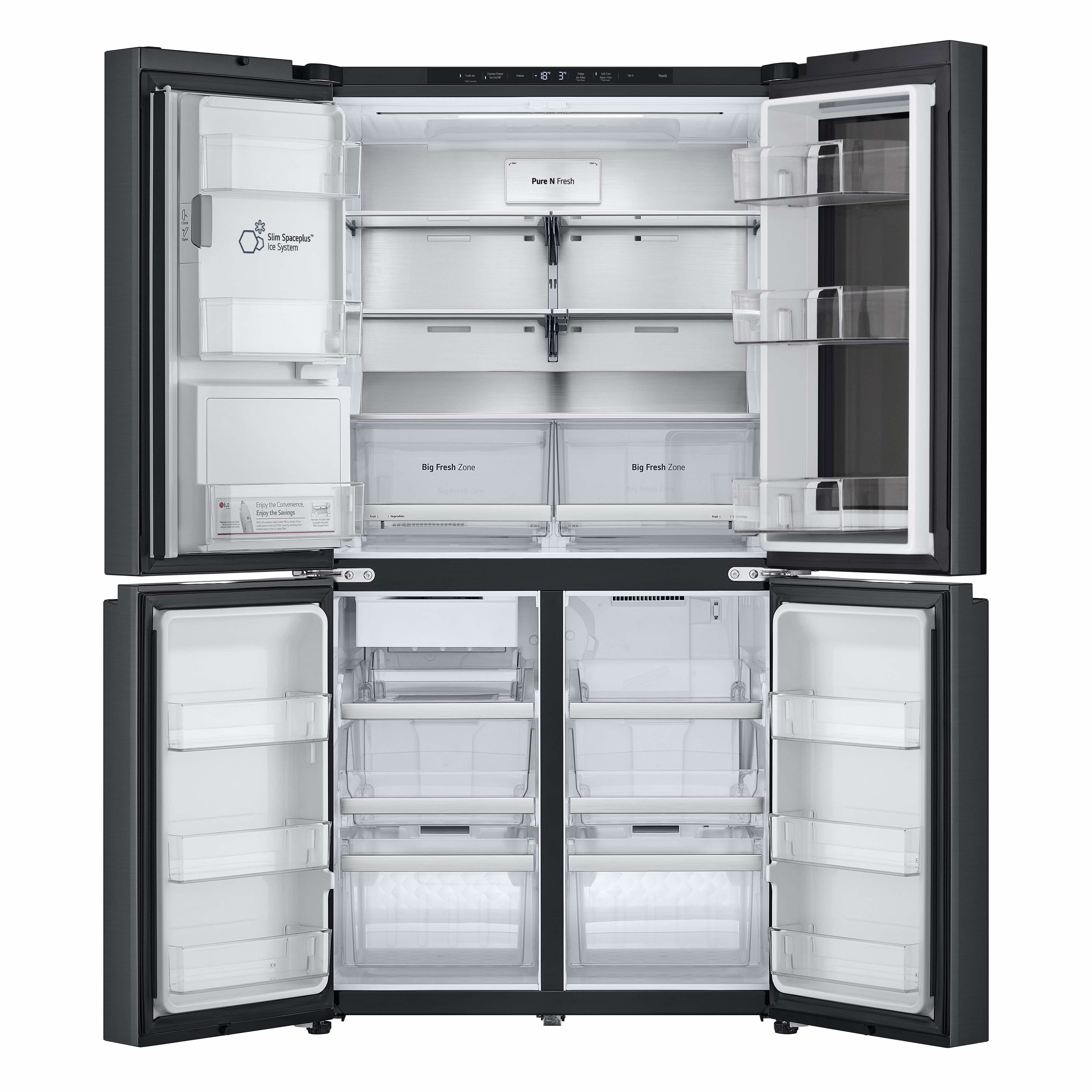 LG SIDE BY SIDE 4PT 1972X914X729MT 705LT NF PRETO (E) GMG960EVEE