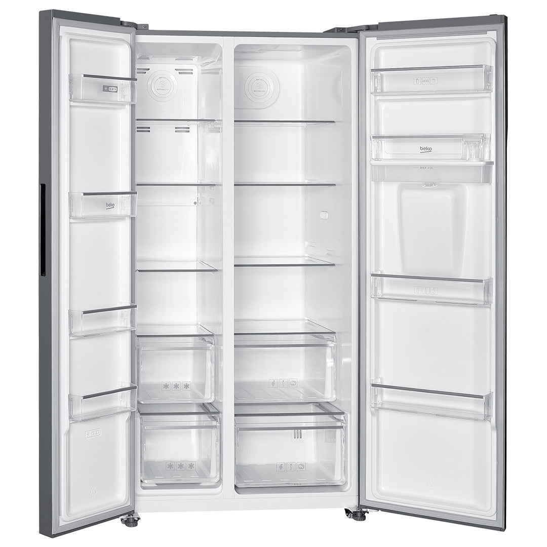 Beko Side BY Side 1770X900X660 532LT da NF Inox (e)