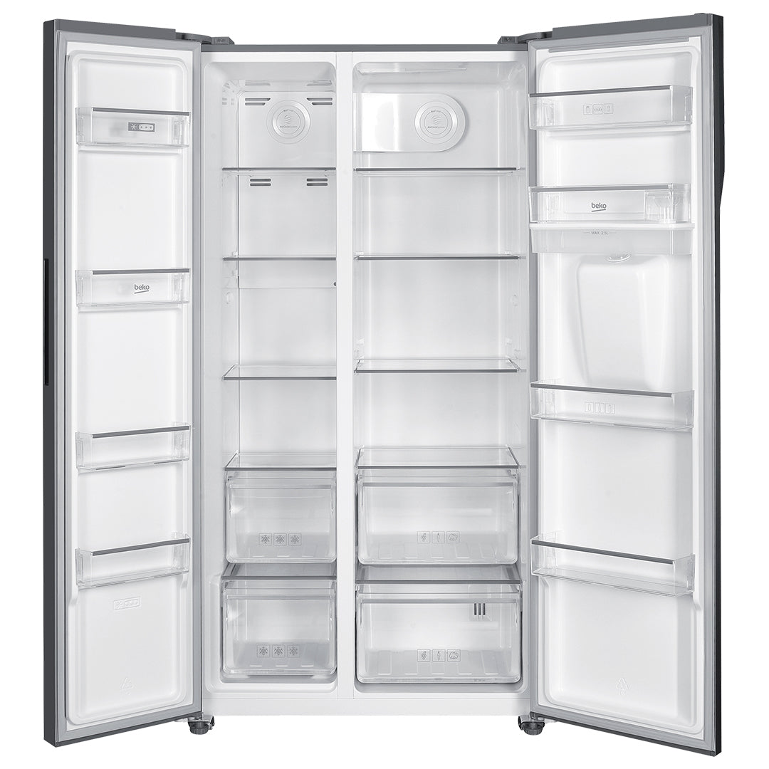 Beko Side BY Side 1770X900X660 532LT da NF Inox (e)