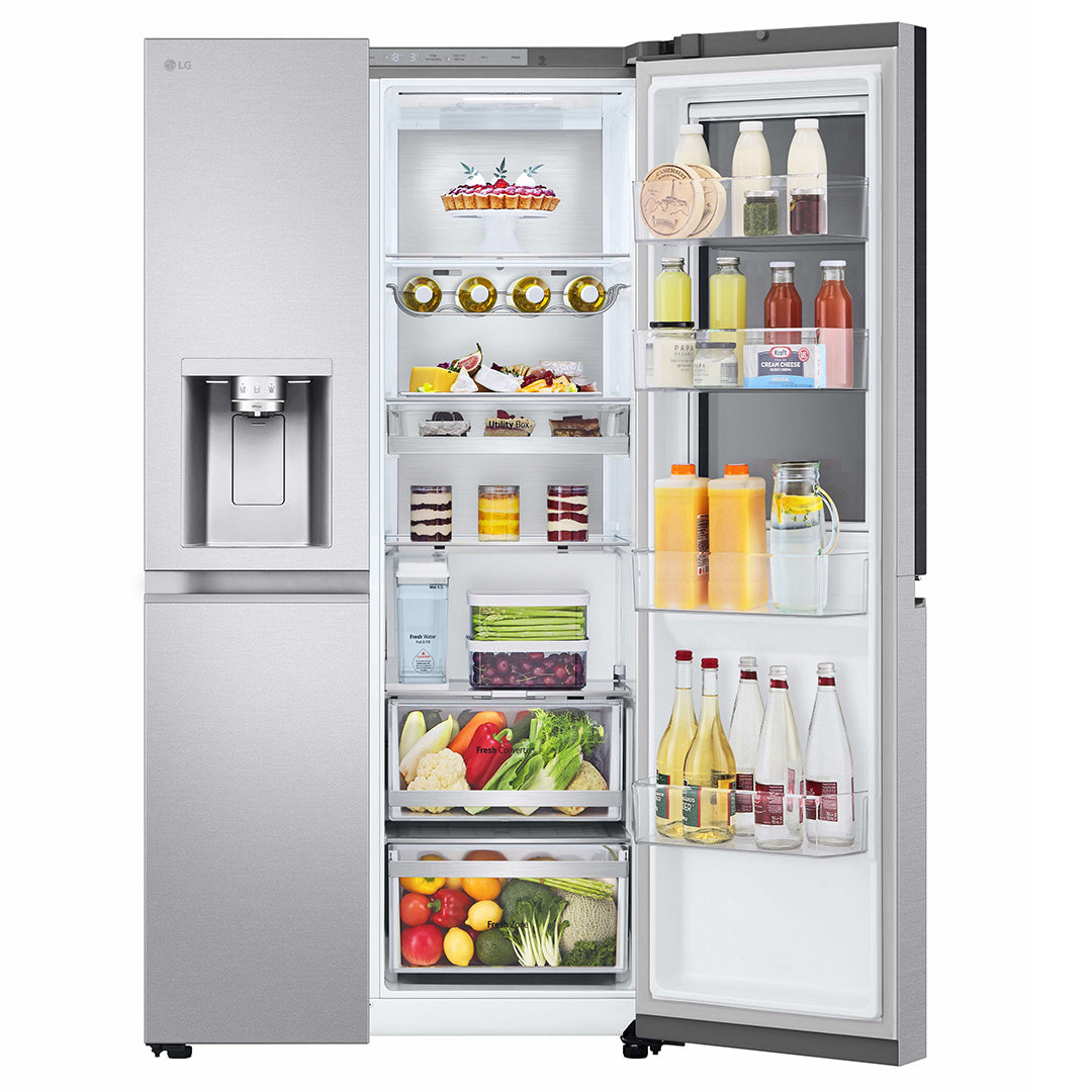 LG SIDE BY SIDE 1790X927X735MT NF 628 KNOCK S/CAN IX (D) GSXE91MBAD