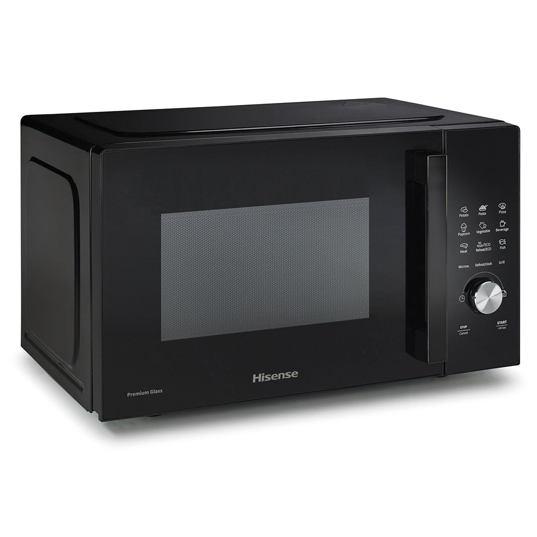 HISENSE MICROONDAS 23LT 800W C/GRILL 1000W PRETO H23MOBSD1HG