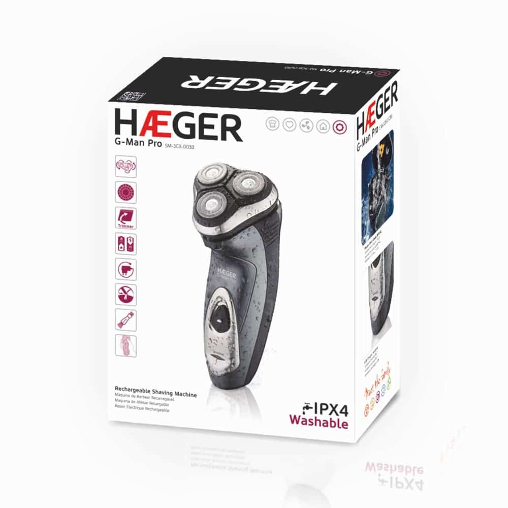 Máquina de Barbear HAEGER G- MAN PRO SM-3CB.003B
