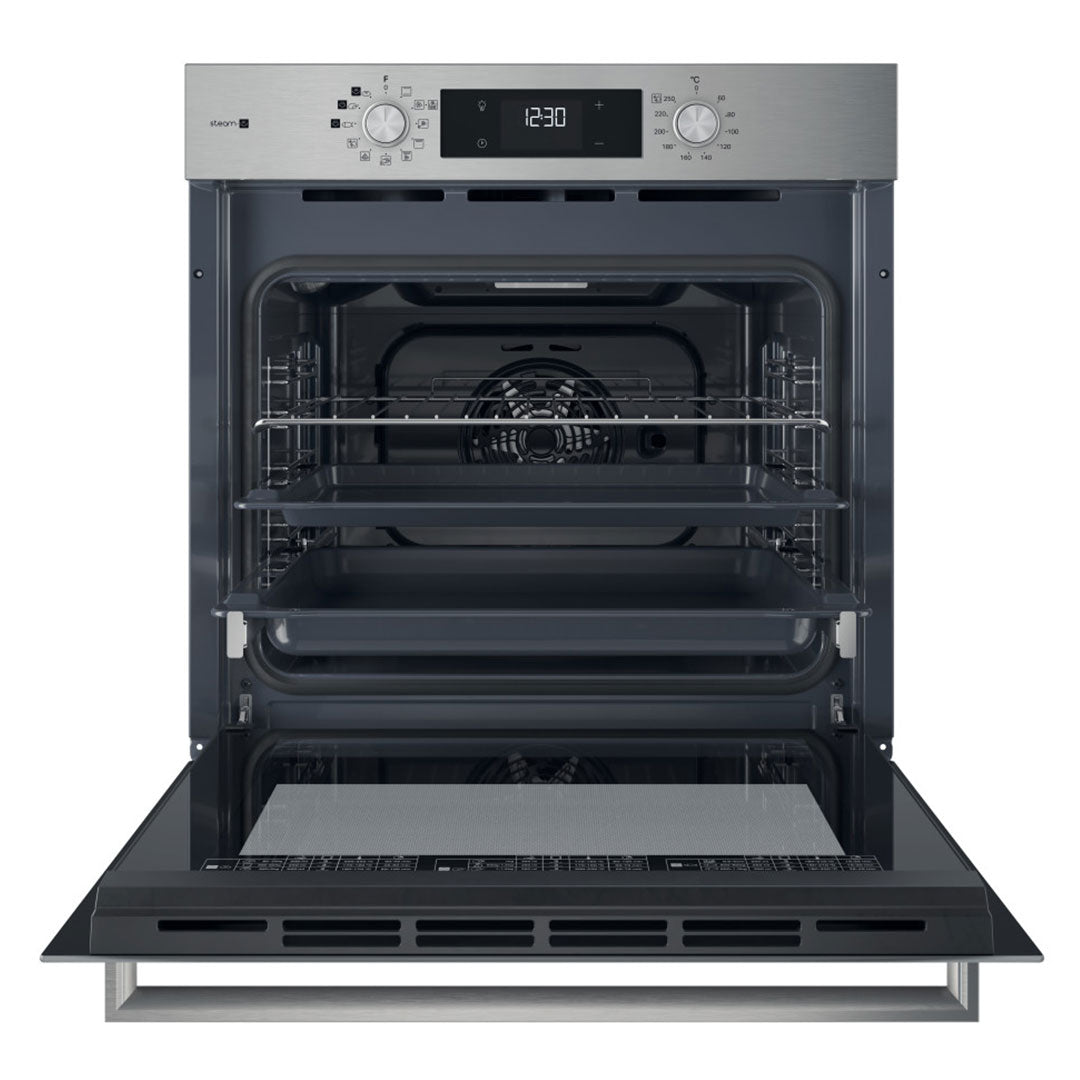 HOTPOINT FORNO MULTIF HIDROLITICO 71LT INOX A+ HAO3K58HSU1X