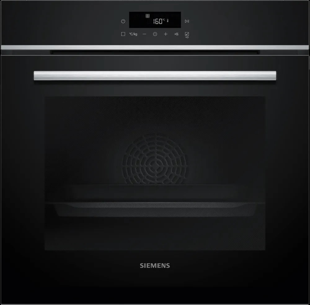 SIEMENS FORNO MULTIF 71LT FUNÇAO AIRFRY VIDRO PRETO A+ HB572AES3