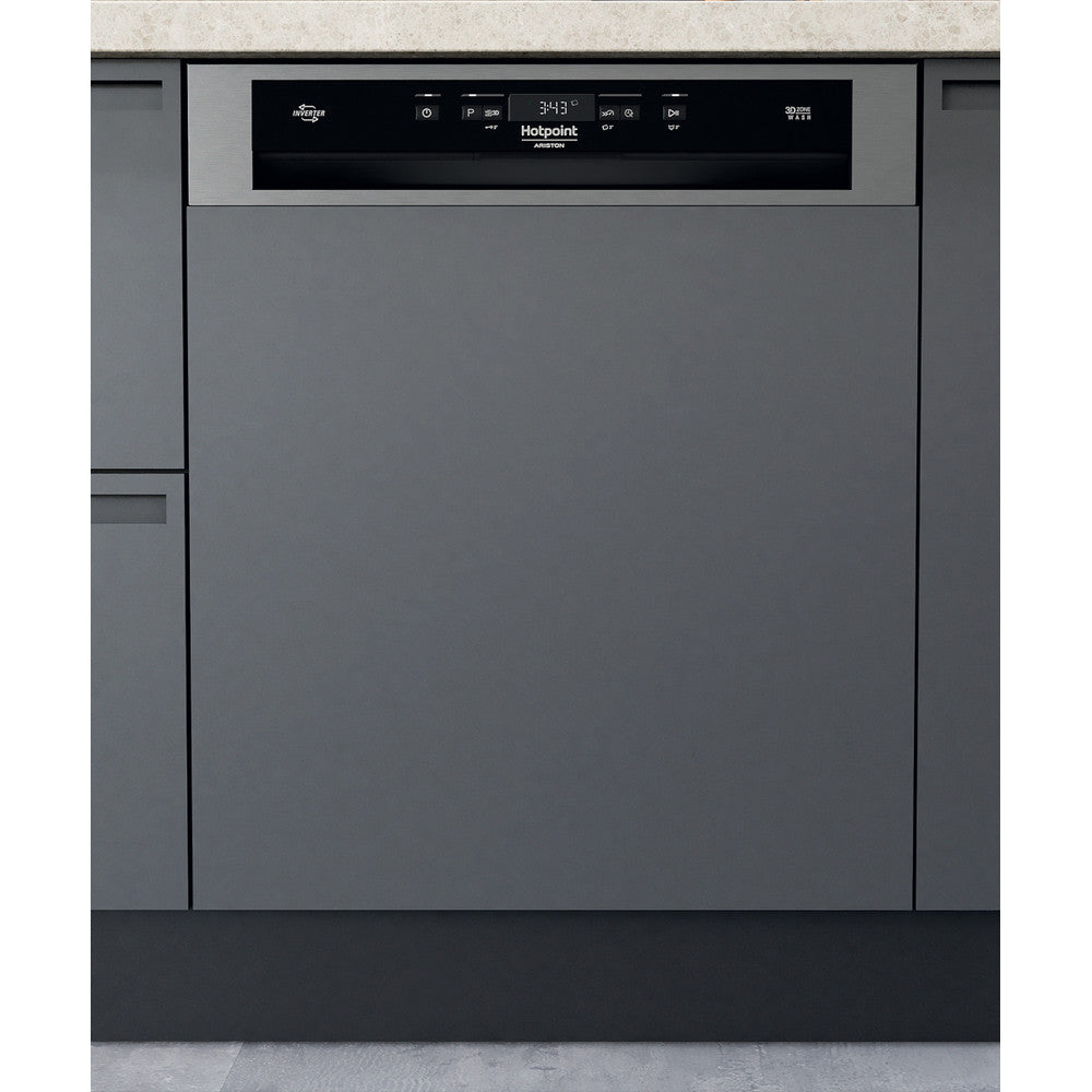 Máquina de Lavar Loiça Encastre HOTPOINT HBC 3C41 W (14 Conjuntos Painel Inox)