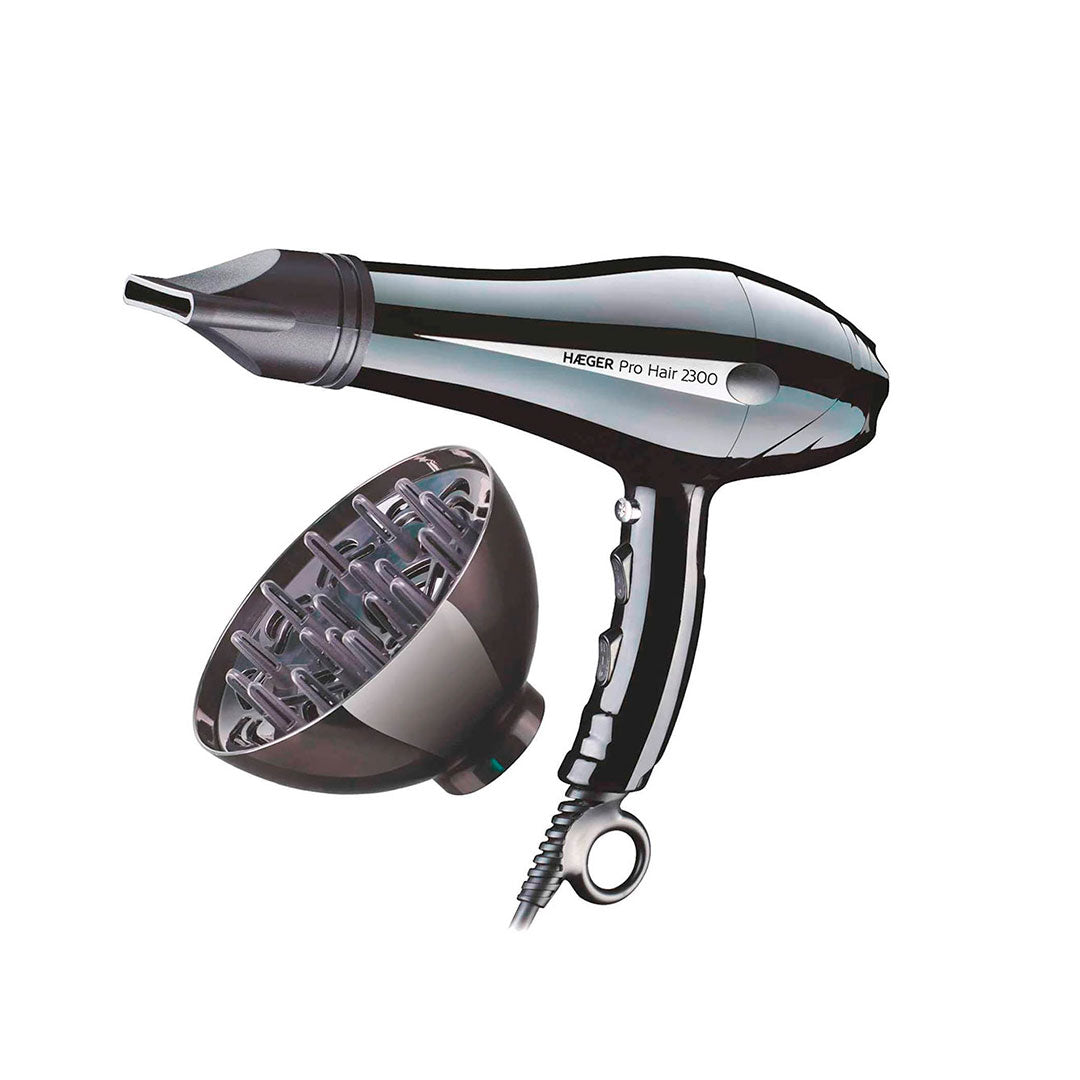 HAEGER SECADOR CABELO 2300W 2VELOC 3TEMP HD230011B