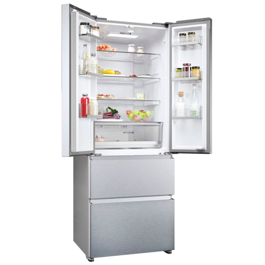 HAIER SIDE BY SIDE 4PTS 1900X700X675MT NF 446LT SILVER (E) HFR5719ENMG
