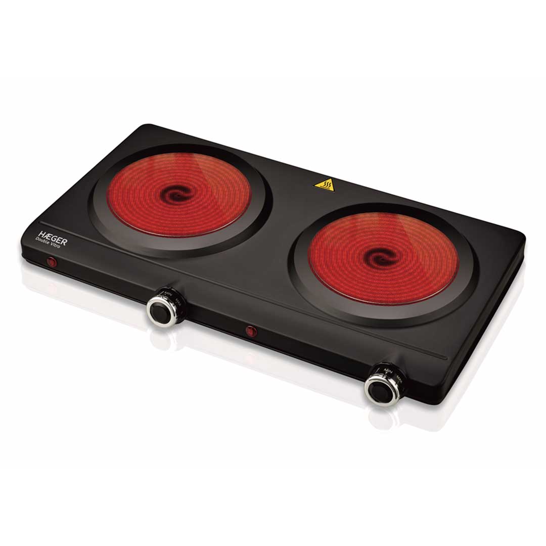 HAEGER PLACA VITRO DOUBLE 2500W HP02V016A