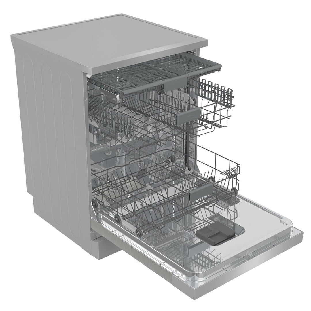 HISENSE MAQUINA LOUÇA 6PROG 16TALHERES SILVER (C) HS643C90X
