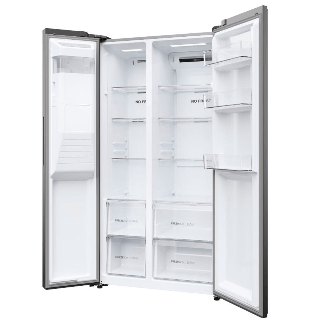 HAIER SIDE BY SIDE 1775X908X659MT NF 511LT INOX (D) HSR5918DIMP