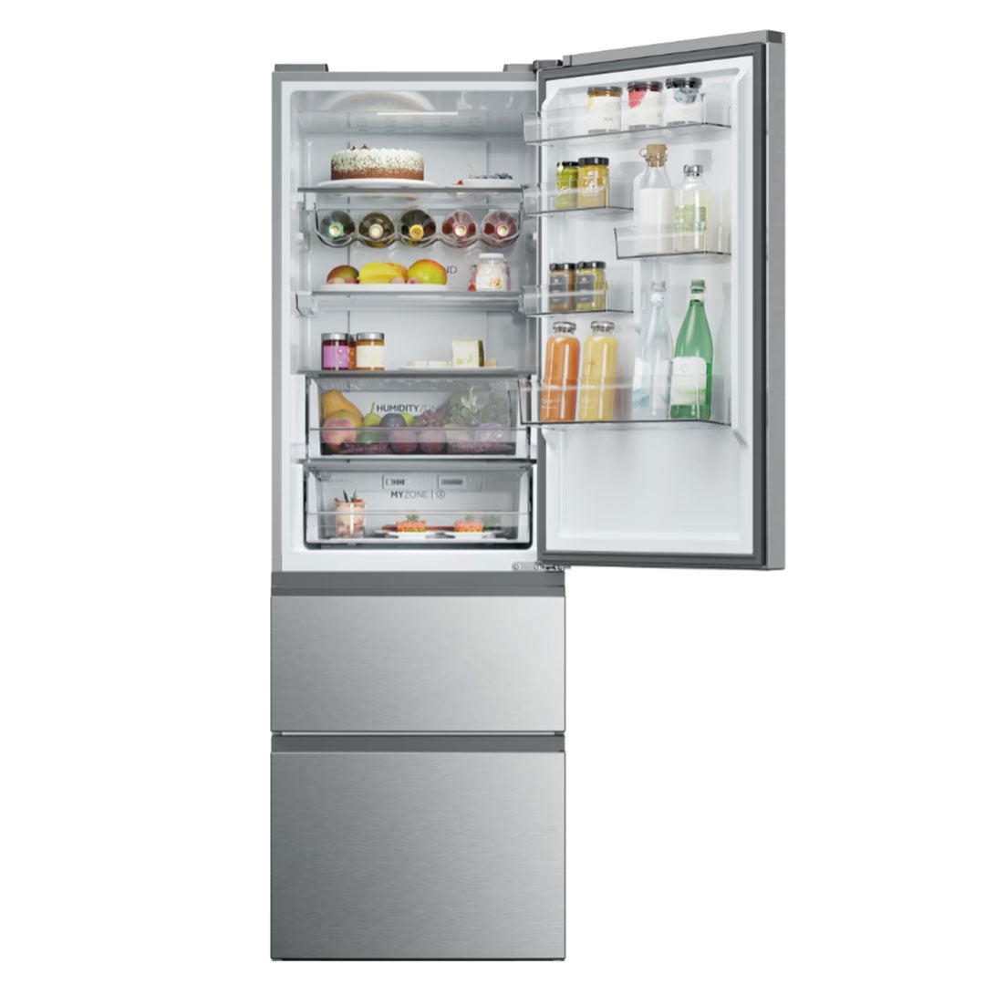 HAIER COMBINADO 1,85X0,595X0,667MT 3PT 360LT NF INOX (C) HTW5618CNMG