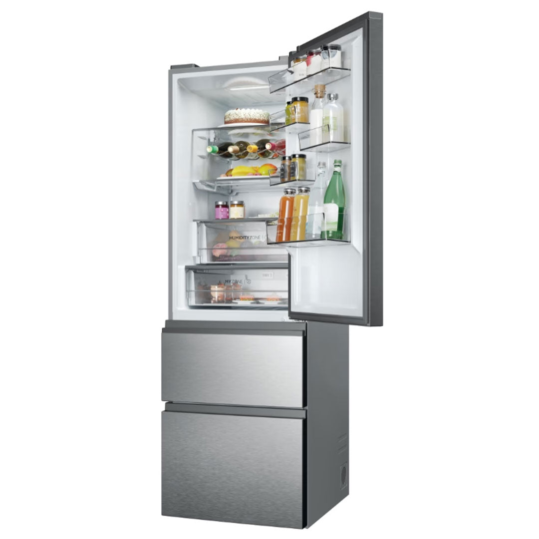 HAIER COMBINADO 1,85X0,595X0,667MT 3PT 360LT NF INOX (C) HTW5618CNMG