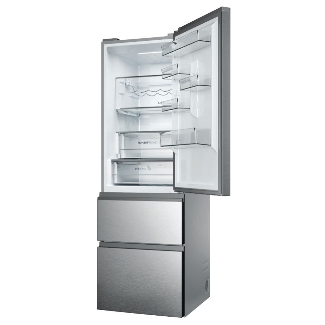 HAIER COMBINADO 1,85X0,595X0,667MT 3PT 360LT NF INOX (C) HTW5618CNMG