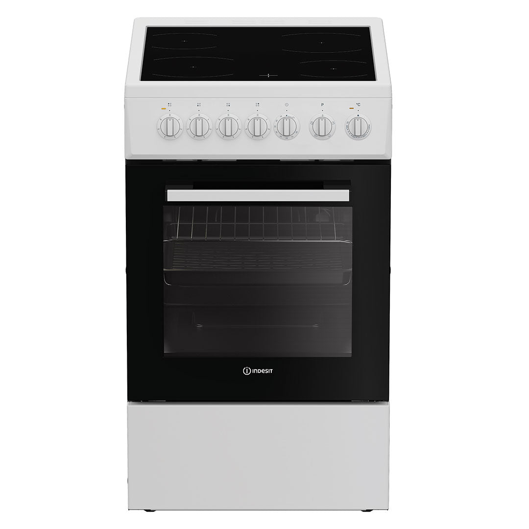 INDESIT FOGAO VITRO 85X50X60CM BRANCO A I5V3PMW