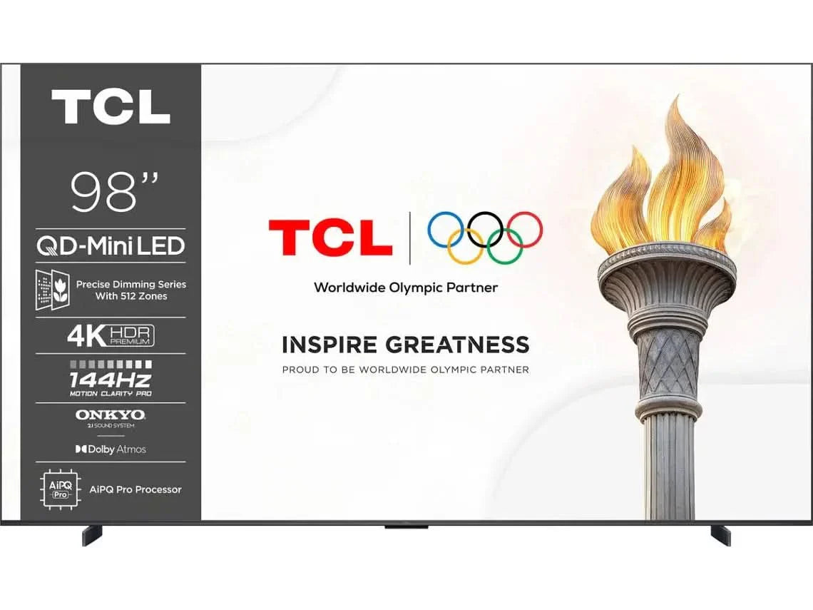 TCL Qled 55" 4K UHD Google TV 4HDMI 1USB (e)