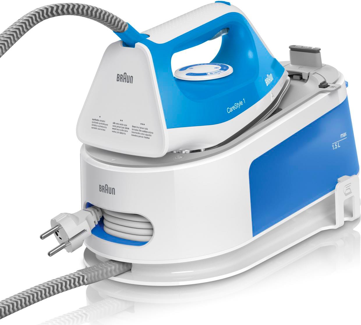 BRAUN FERRO CALDEIRA 2400W BASE SUPER CERAMICA 3D IS1012BL