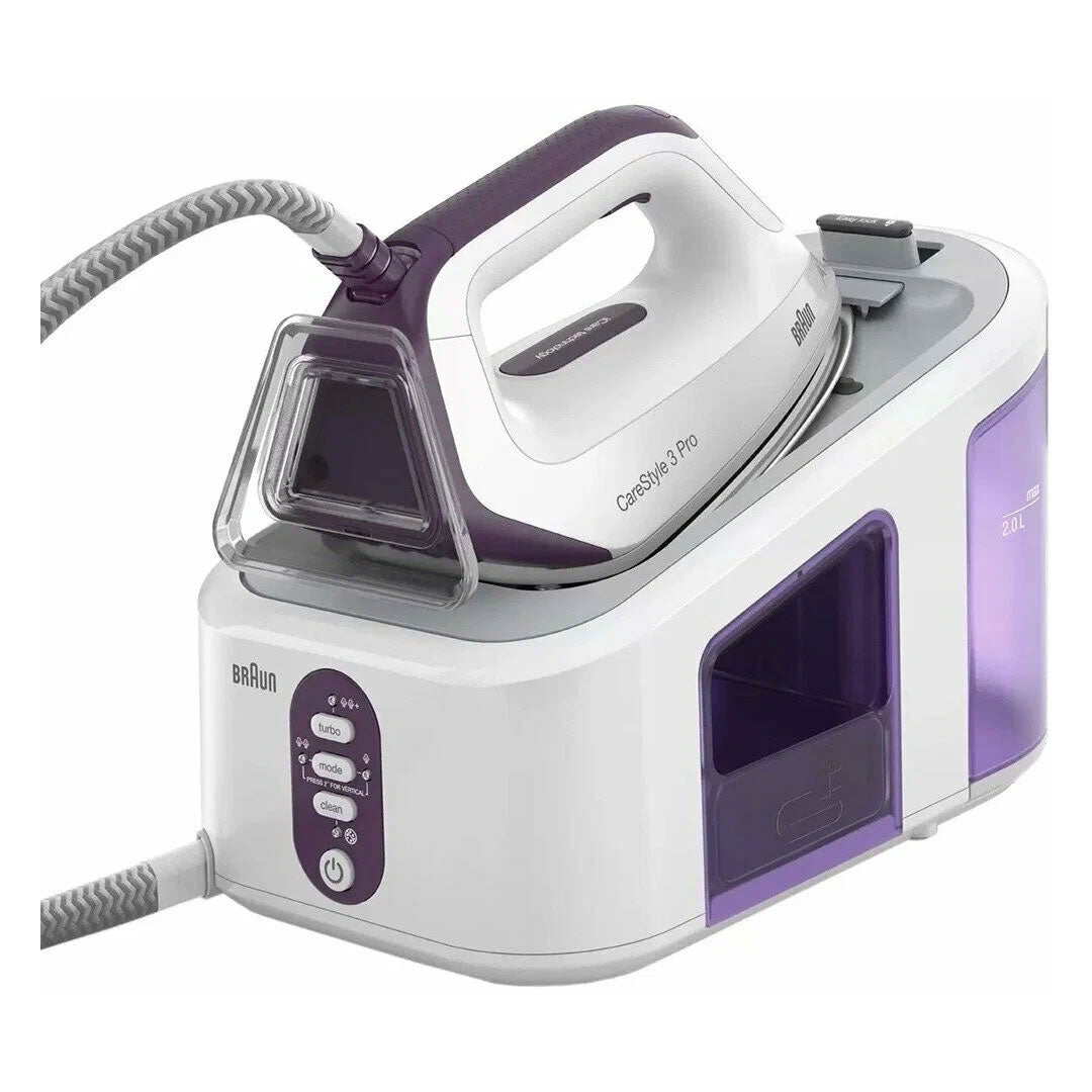 BRAUN FERRO CALDEIRA 2400W 6,5BAR BASE ELOXAL 3D IS3155VI