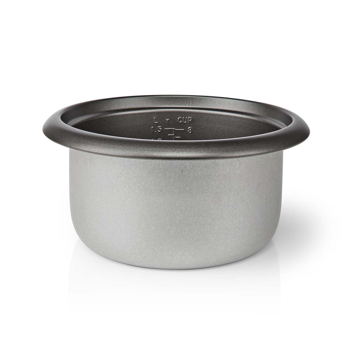 NEDIS PANELA COZER ARROZ CAPACIDADE 1,5LT 500W INOX KARC115AL