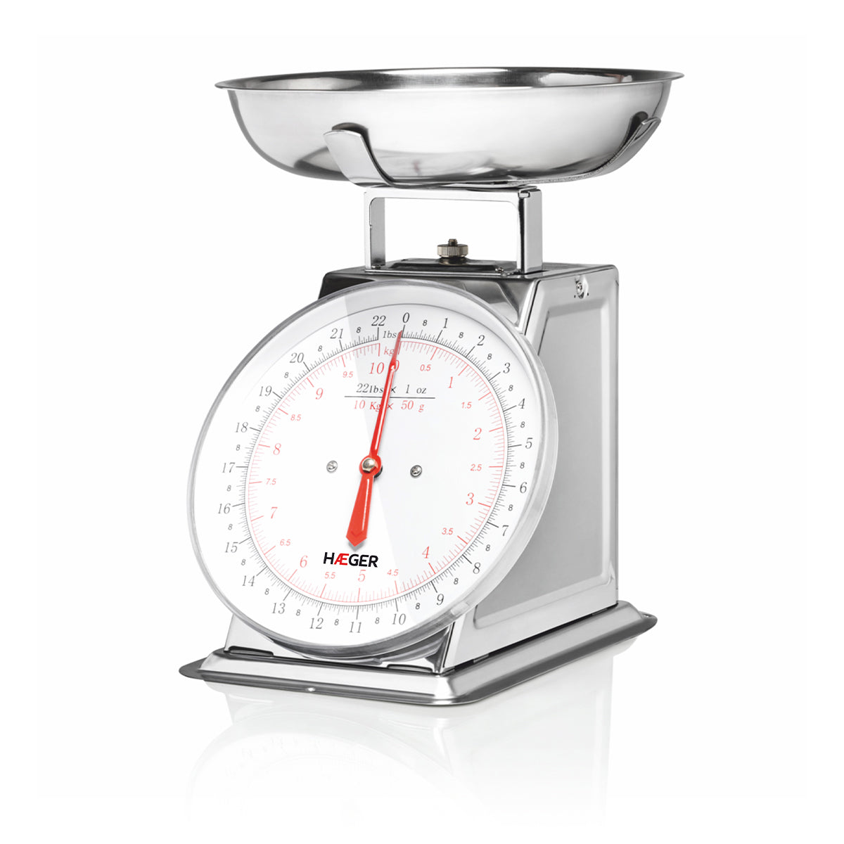 HAEGER BALANÇA COZINHA MECANICA 10KG KS10S014A