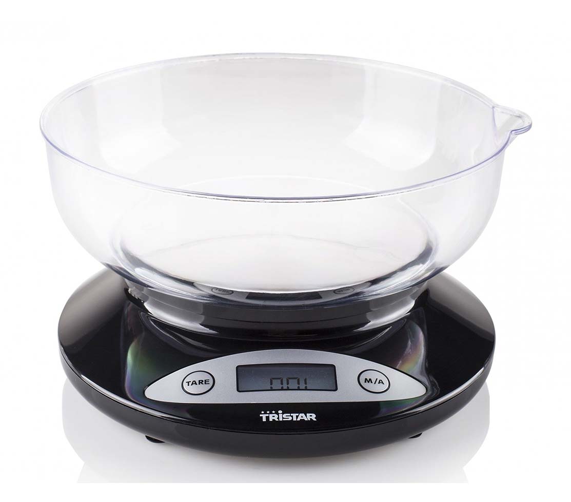 TRISTAR BALANÇA COZINHA 2KG DIGITAL RECIPIENTE PLASTICO KW2430