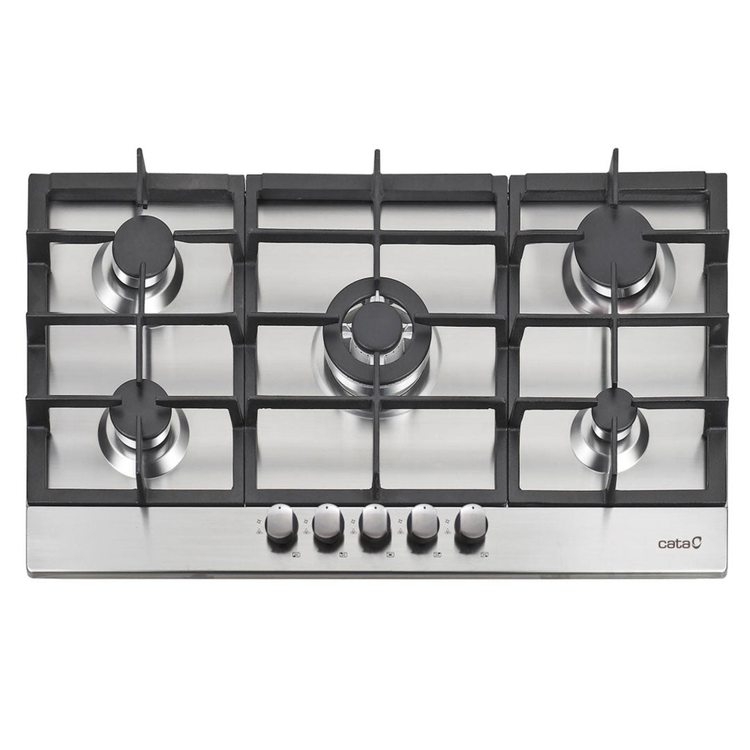 CATA PLACA GAS 90CM 5GAS NAT INOX LGI9041X