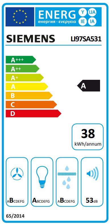 SIEMENS EXAUSTOR 90CM EXTRAÇAO MAX 397/729M3/H PRATEADO A LI97SA531