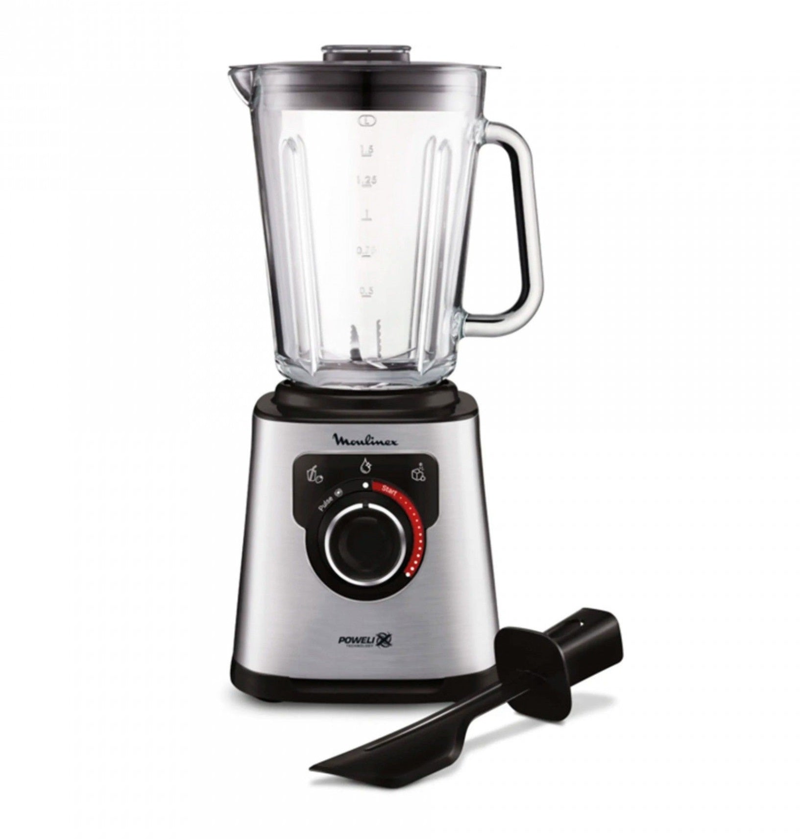 MOULINEX LIQUIDIFICADORA 1200W 2LT INOX LM871D10