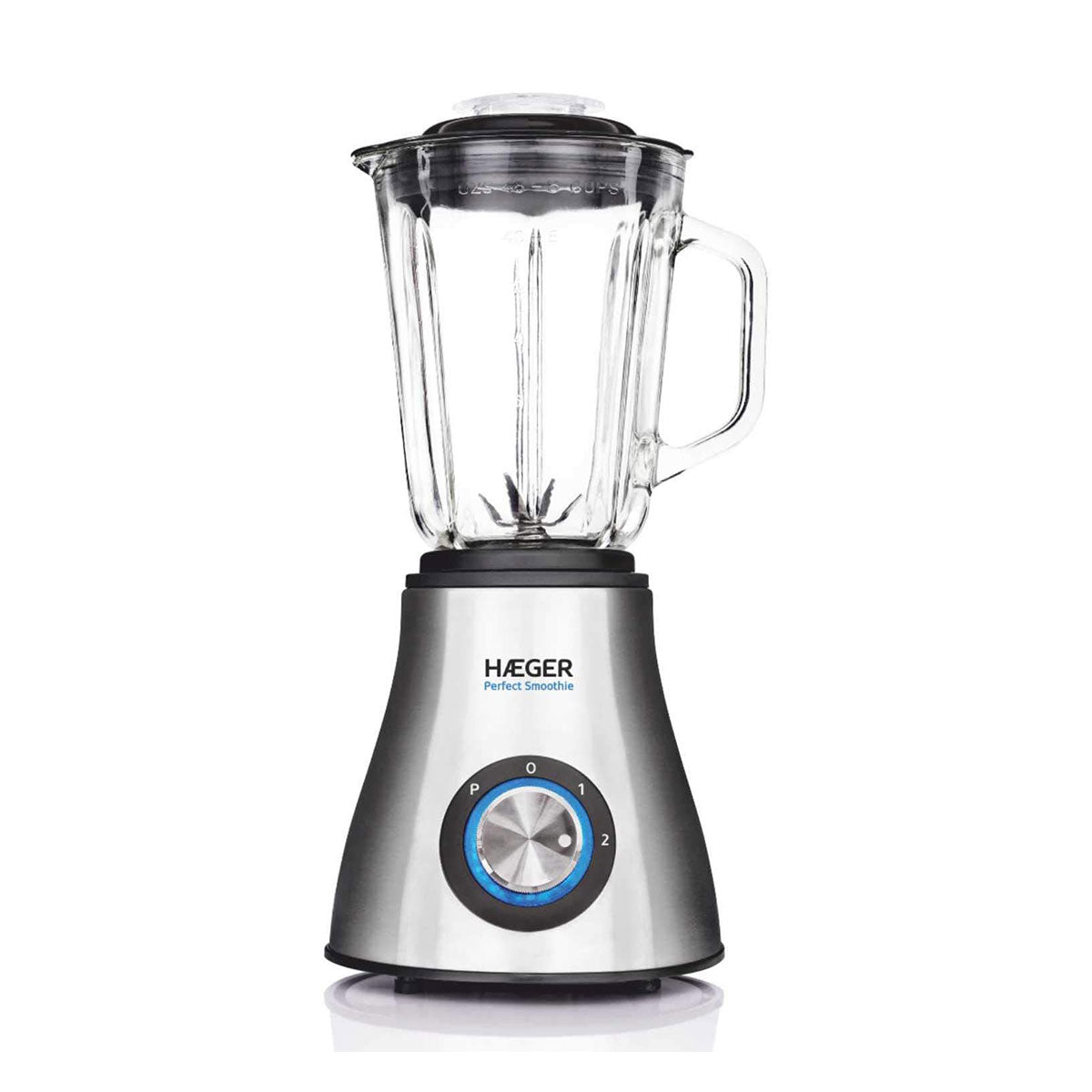 HAEGER LIQUIDIFICADORA 600W JARRA VIDRO 1,5LT 2VELOC+TURBO LQ600007A