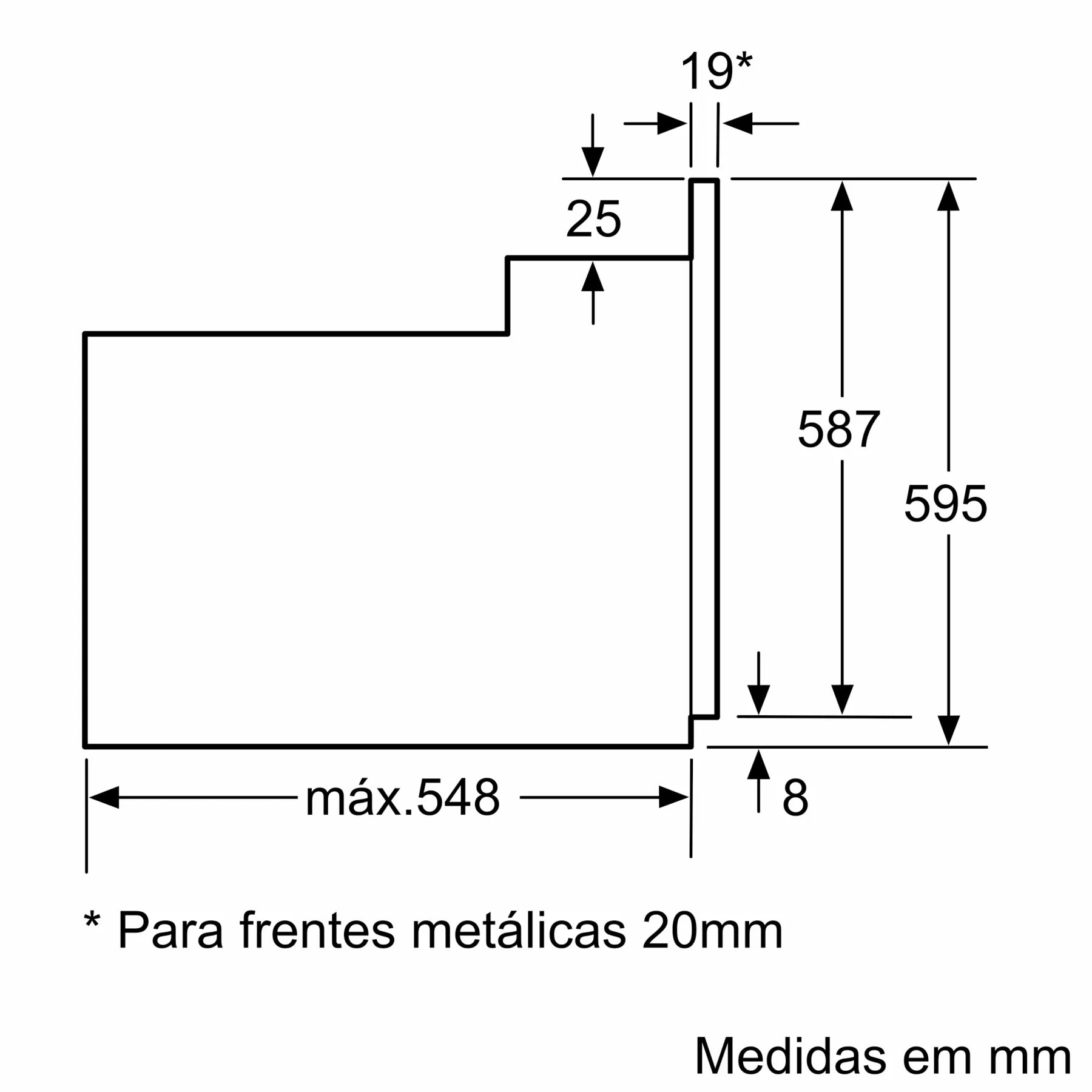 BALAY FORNO 60CM 66LT MULTIF 5PROG INOX A 3HB2010X0