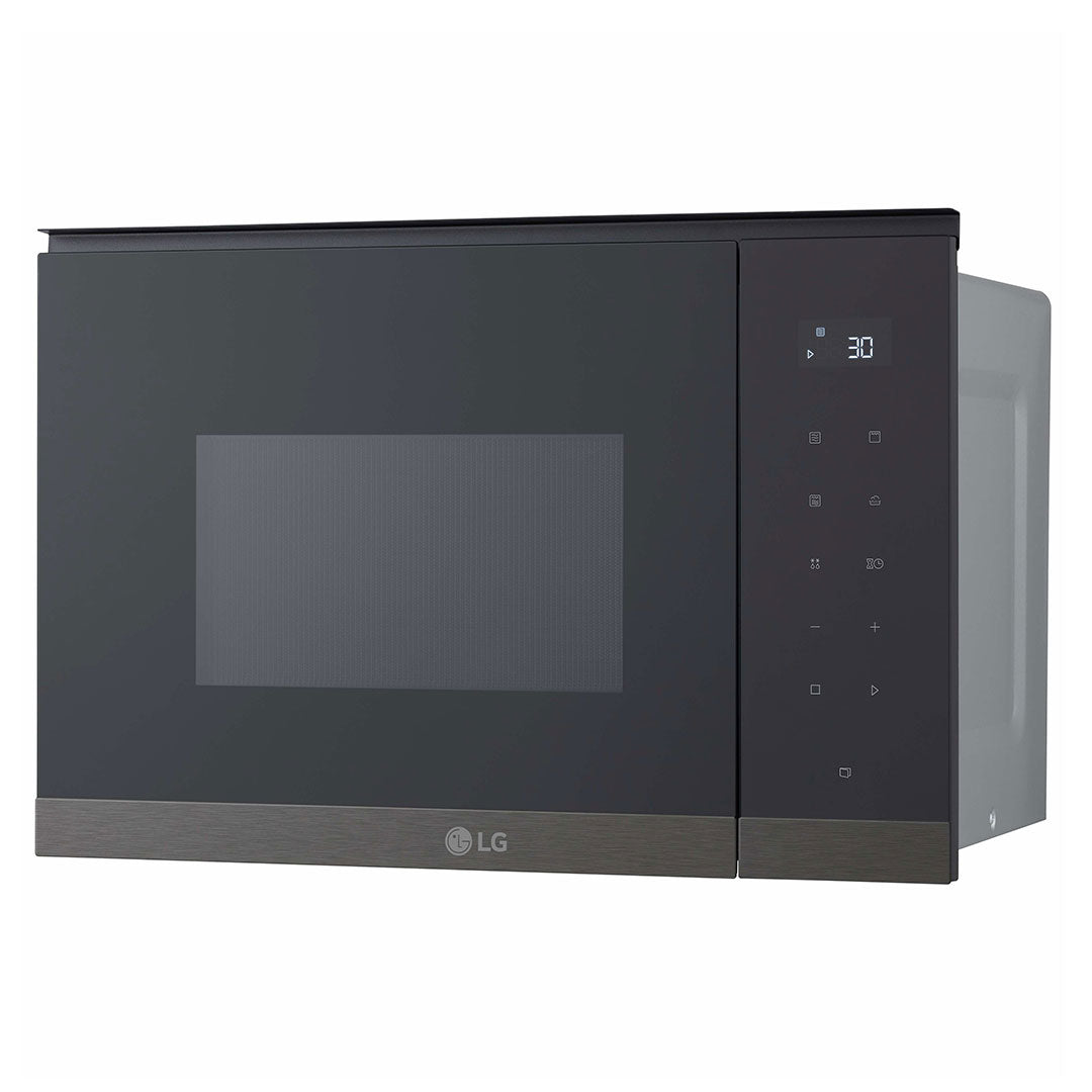 LG MICROONDAS 25LT 900W GRILL 1000W VIDRO PRETO MG7Z2593B