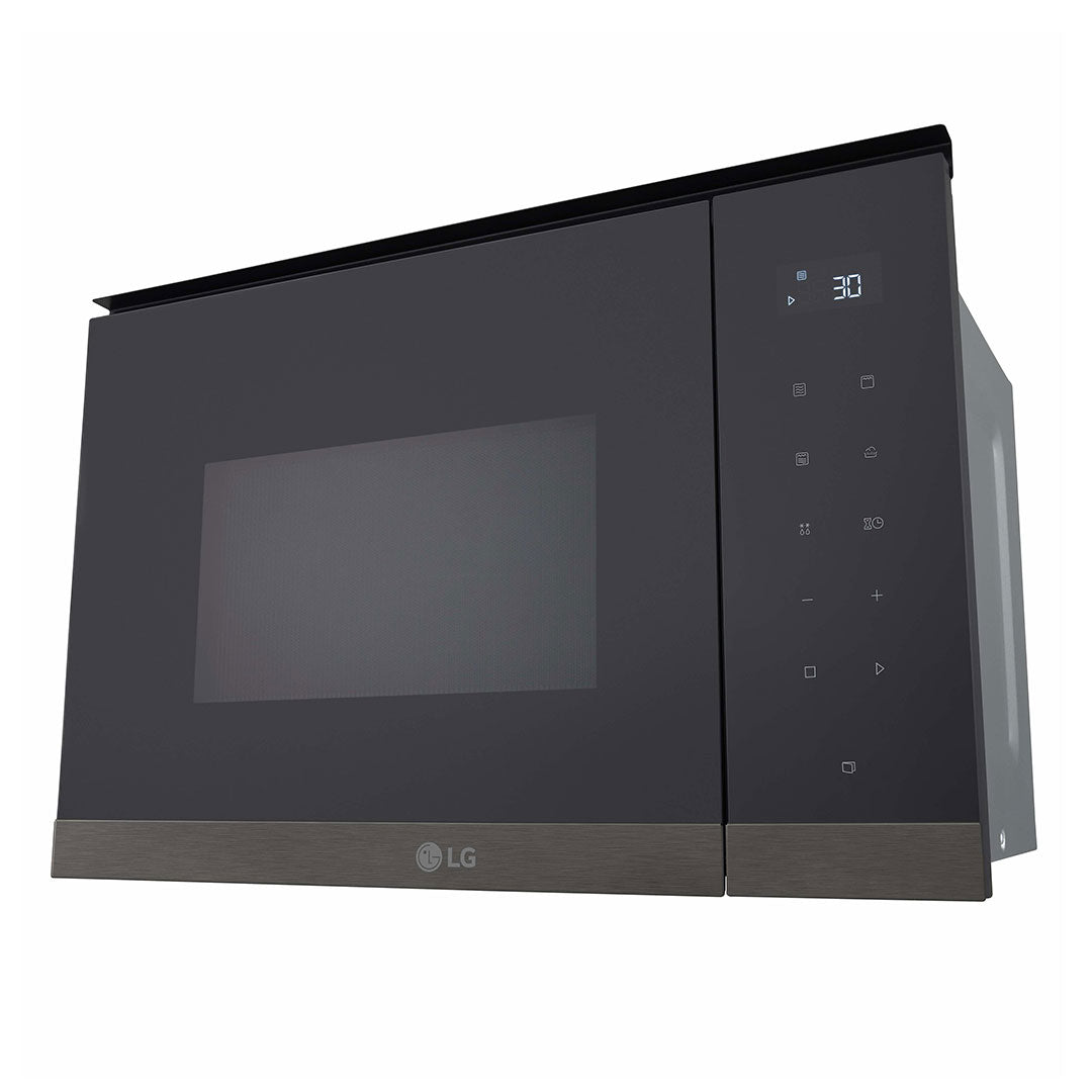 LG MICROONDAS 25LT 900W GRILL 1000W VIDRO PRETO MG7Z2593B