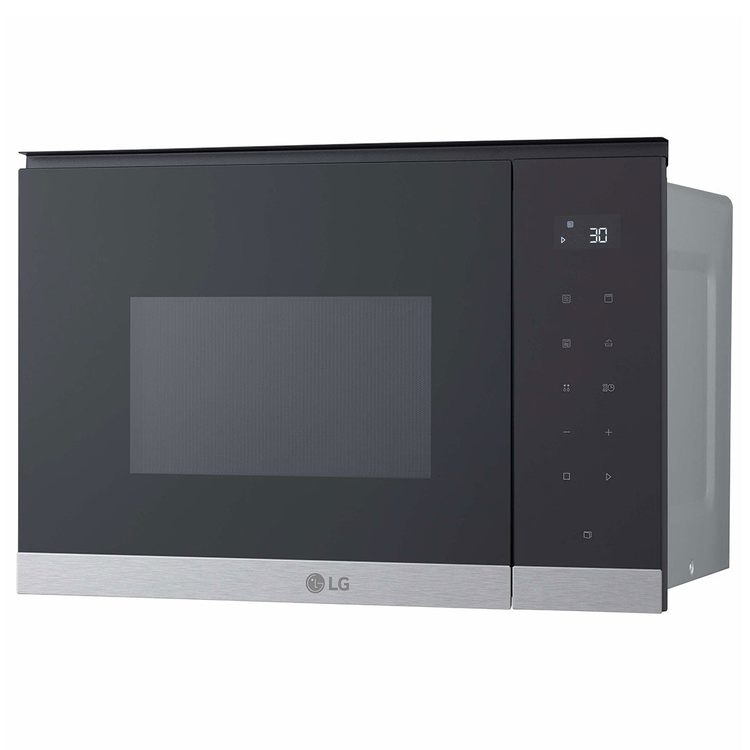 LG MICROONDAS INTEG 25LT 900W GRILL 1000W VIDRO PRETO MG7Z2593D