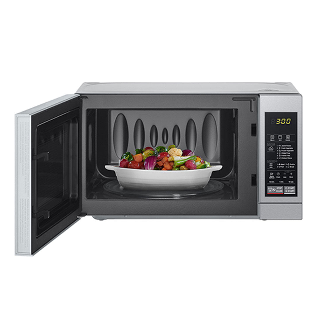 LG MICROONDAS 20LT 1000W GRILL 600W INOX MH6044V