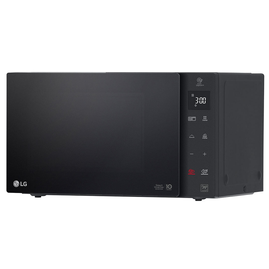 LG MICROONDAS 25LT 1000W GRILL 900W PRETO MH6535GDS