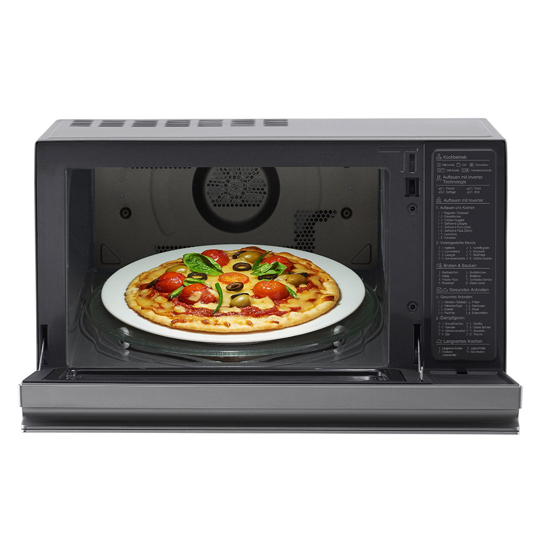 LG MICROONDAS CONVECÇAO 39LT 1350W GRILL 950W INOX MJ3965ACS
