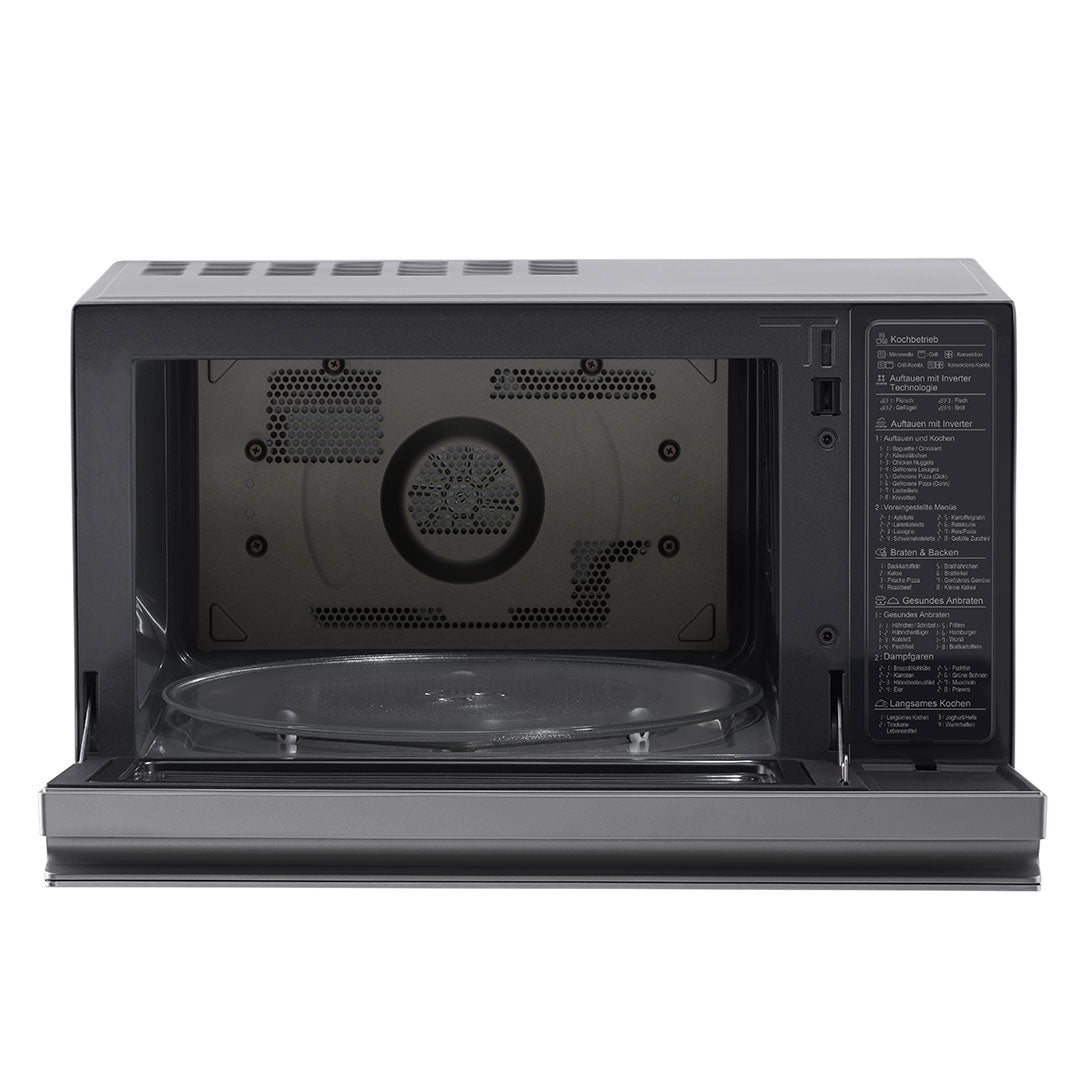 LG MICROONDAS CONVECÇAO 39LT 1350W GRILL 950W INOX MJ3965ACS