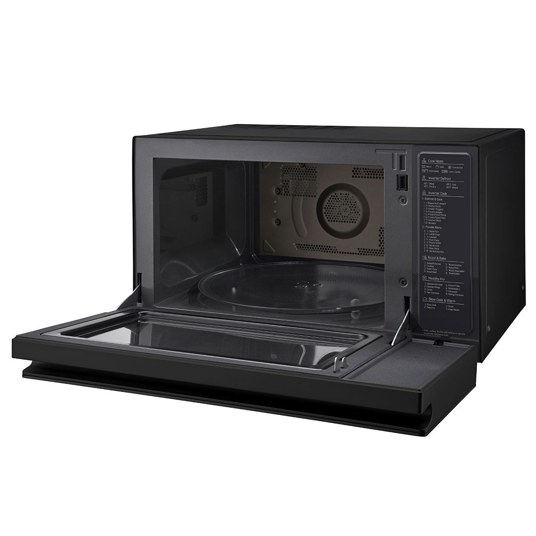 LG MICROONDAS CONVECÇAO 39LT 1350W GRILL 950W PRETO MJ3965BPS