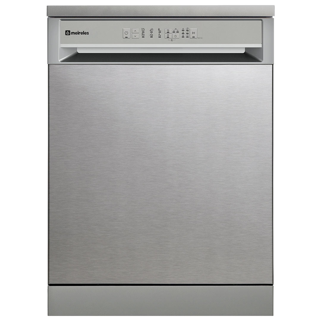 MEIRELES MAQUINA LOUÇA 6PROG 12TALHERES INOX (E) MLL128X