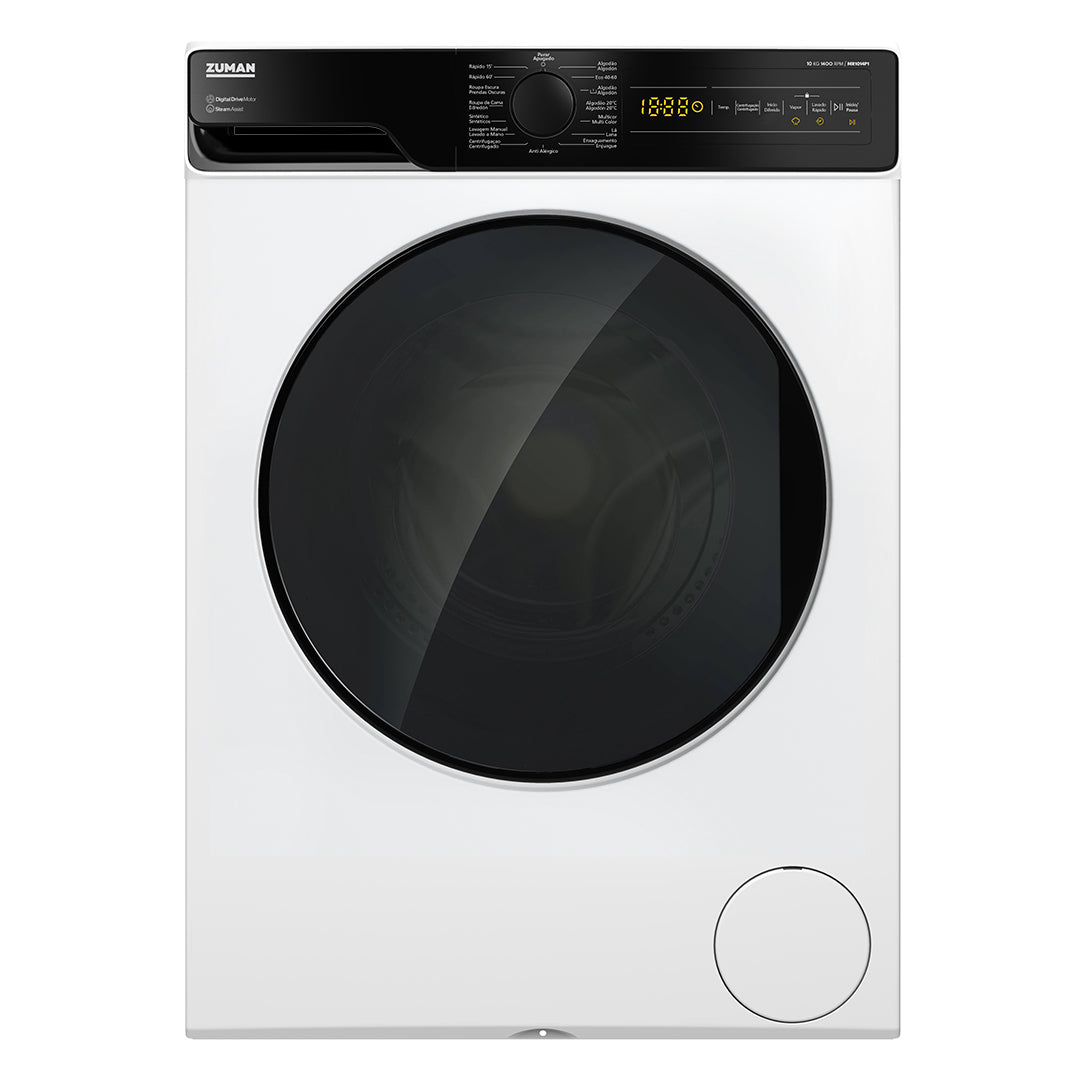 ZUMAN MAQUINA ROUPA 10KG 1400RT (A) MR1014P1