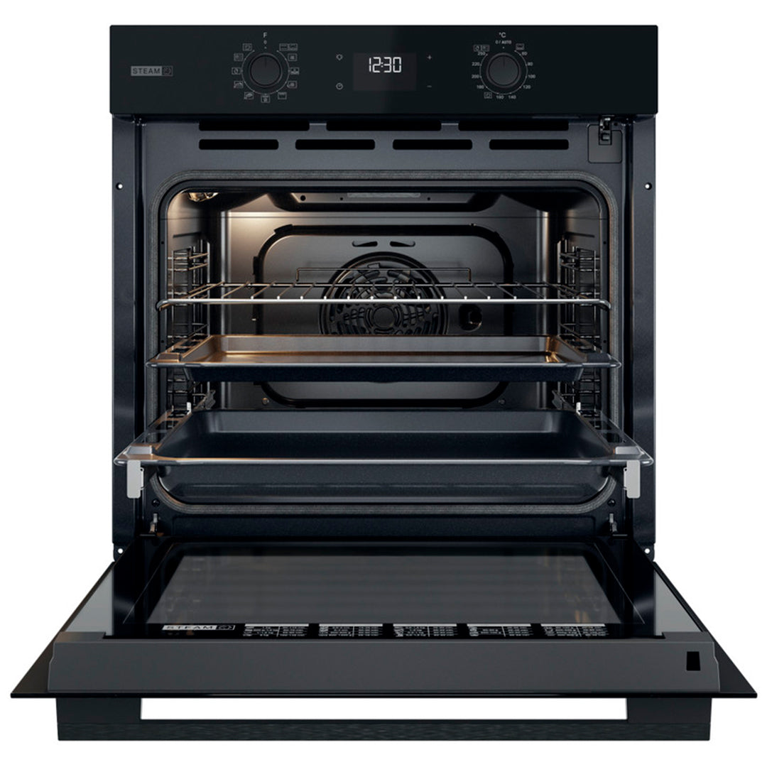 WHIRLPOOL FORNO 71LT MULTIF HIDRO PIROLITICO PRETO A+ OMSK58RU1SB