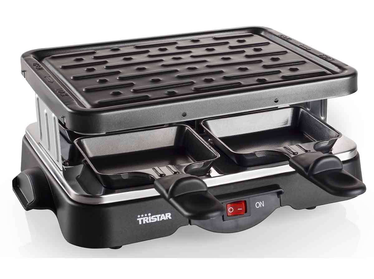 TRISTAR RACLETTE GRILL 500W 4 PESSOAS 22X18CM RA2949