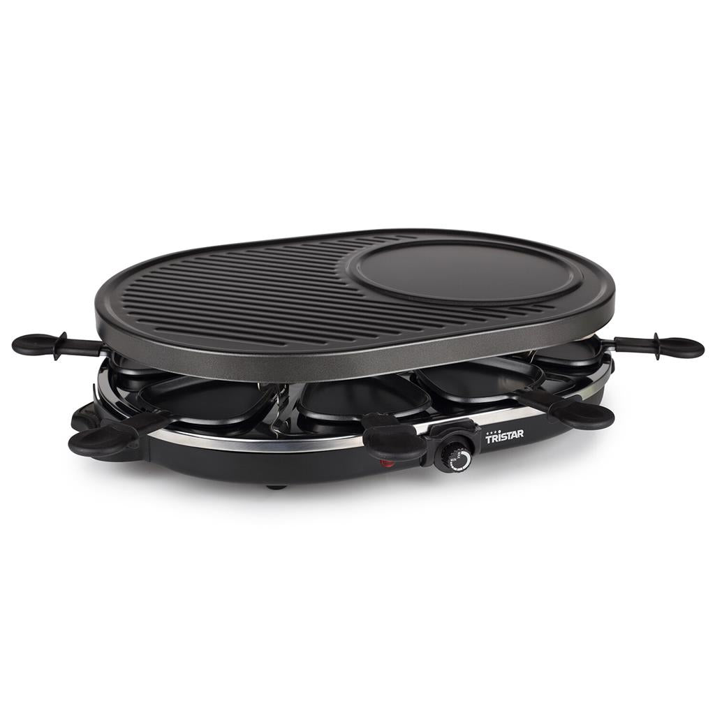 TRISTAR RACLETTE GRILL 1200W 8 PESSOAS 43X30CM RA2996
