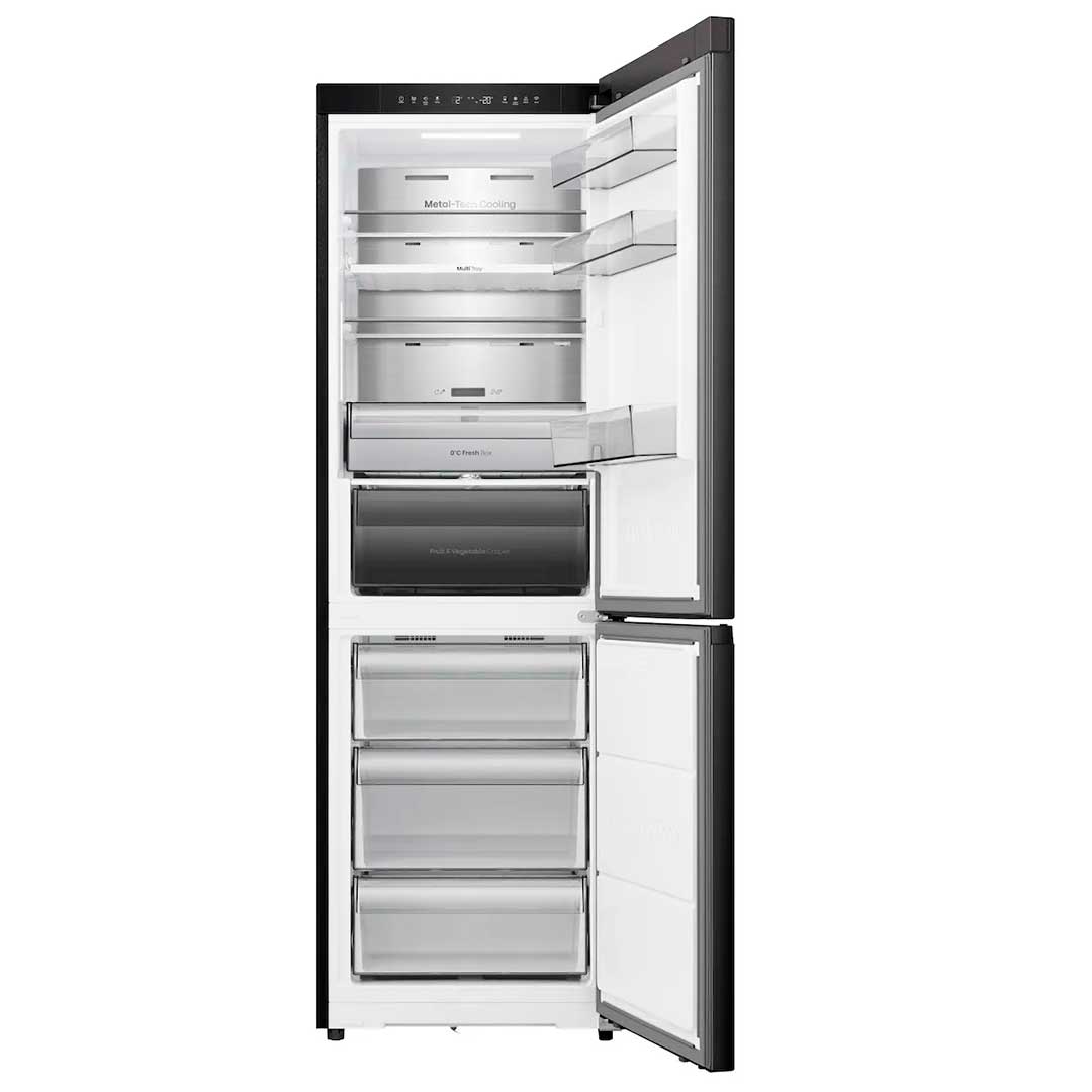 HISENSE COMBINADO 1856X595X600MT 330LT NF PRETO (C) RB3K330SAFC