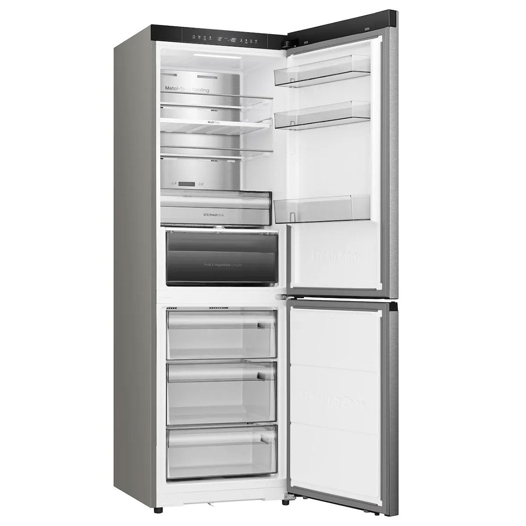 HISENSE COMBINADO 1856X595X600MT 330LT NF INOX (C) RB3K330SAIC