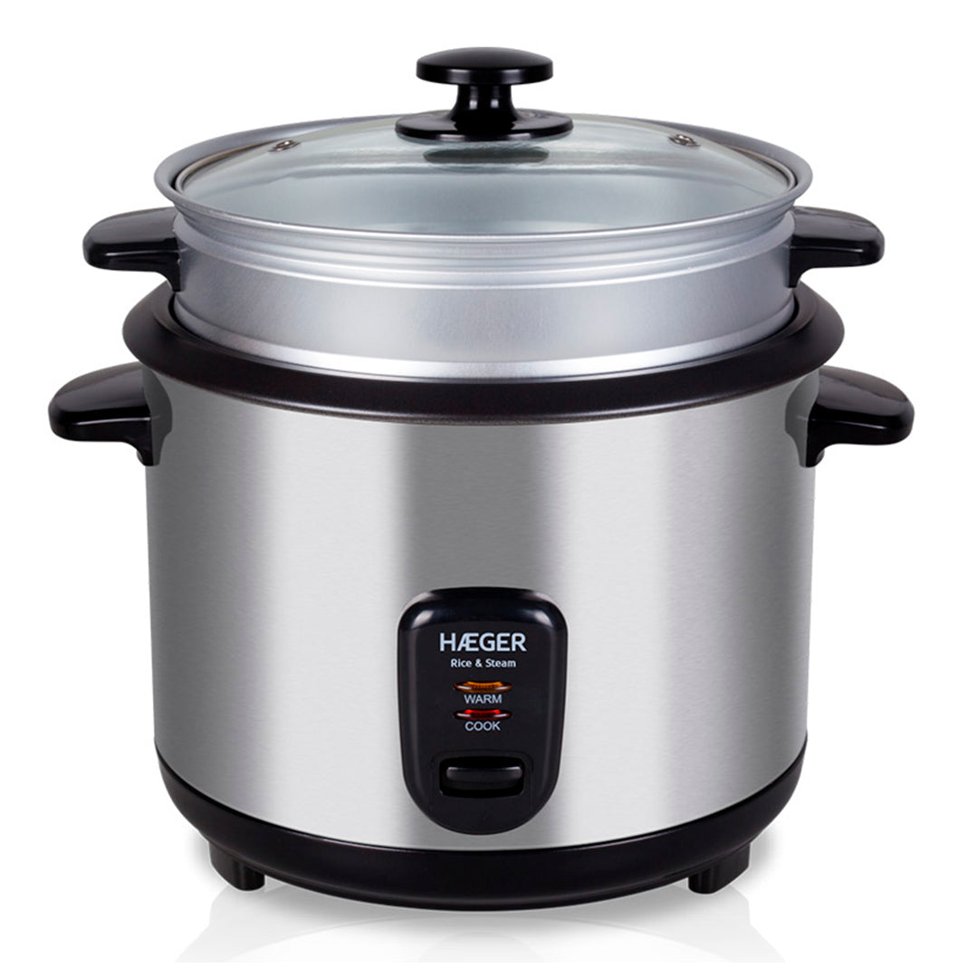 Haeger Panela Cozer Arroz Capacidade 1,8LT 700W Inox