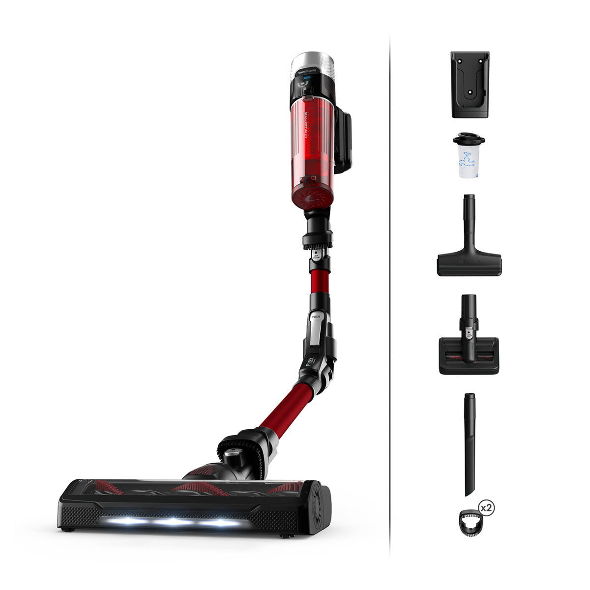 ROWENTA ASPIRADOR VERTICAL X FORCE FLEX ANIMAL CAR RH2079WO