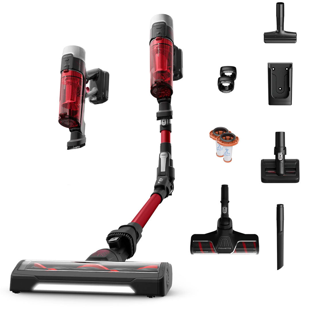 ROWENTA ASPIRADOR VERTICAL S/FIOS X FORCE FLEX AUT 45MIN RH2098WO