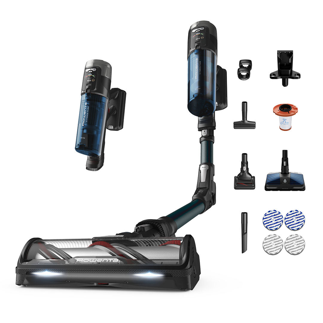 ROWENTA ASPIRADOR VERTICAL VERSATIL X FORCE FLEX 13.60 AQUA RH9AD1WO