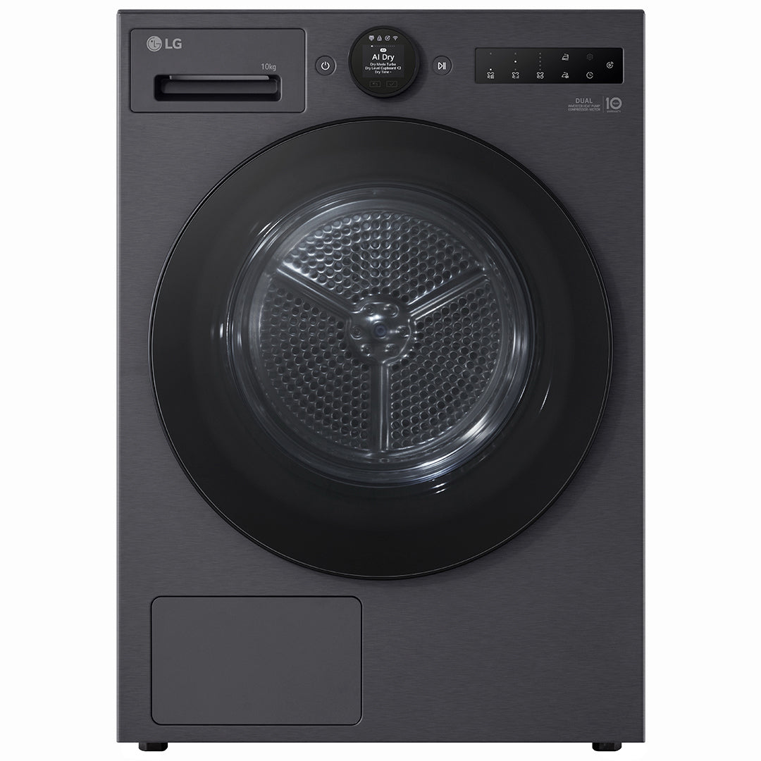 LG Secador Roupa 10KG Condensaçao Bomba de Calor Preto (c)